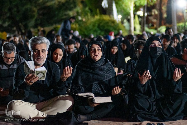 مراسم احیای شب بیست و یکم در دانشگاه آزاد اسلامی کرج‎‎