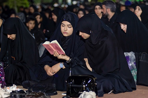 مراسم احیای شب بیست و یکم در دانشگاه آزاد اسلامی کرج‎‎