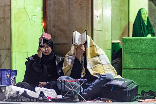 مراسم احیای شب بیست و یکم در دانشگاه آزاد اسلامی کرج‎‎