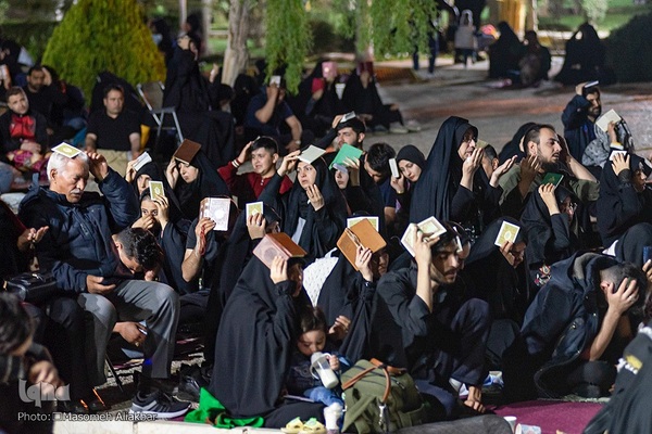 مراسم احیای شب بیست و یکم در دانشگاه آزاد اسلامی کرج‎‎