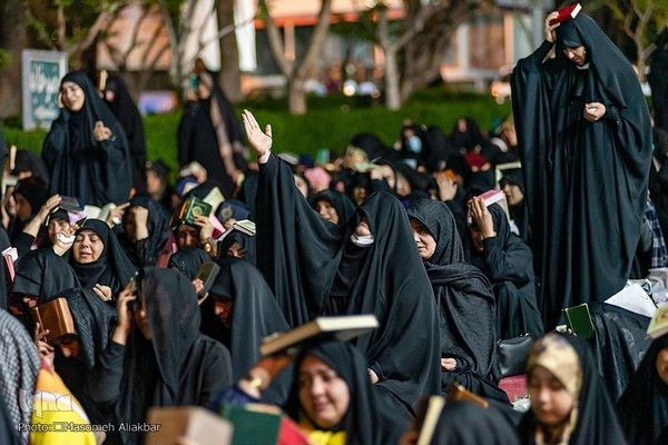 مراسم احیای شب بیست و یکم در دانشگاه آزاد اسلامی کرج‎‎