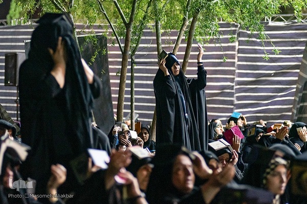 مراسم احیای شب بیست و یکم در دانشگاه آزاد اسلامی کرج‎‎