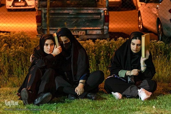 مراسم احیای شب بیست و یکم در دانشگاه آزاد اسلامی کرج‎‎