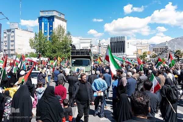 راهپیمایی روز قدس در کرج