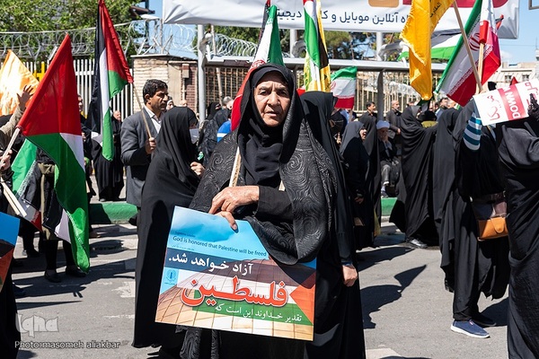 راهپیمایی روز قدس در کرج