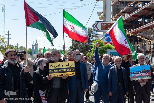 راهپیمایی روز قدس در کرج