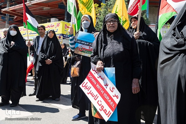 راهپیمایی روز قدس در کرج