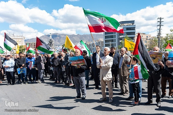 راهپیمایی روز قدس در کرج