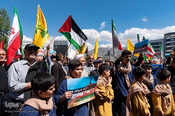 راهپیمایی روز قدس در کرج