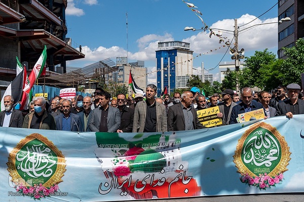 راهپیمایی روز قدس در کرج