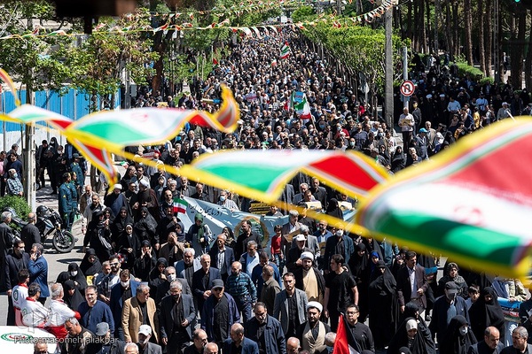 راهپیمایی روز قدس در کرج