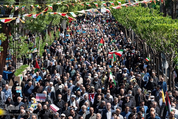 راهپیمایی روز قدس در کرج