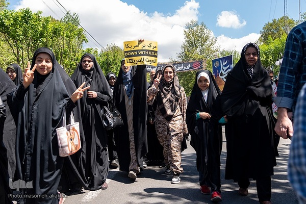 راهپیمایی روز قدس در کرج