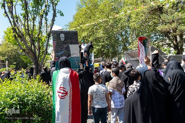 راهپیمایی روز قدس در کرج