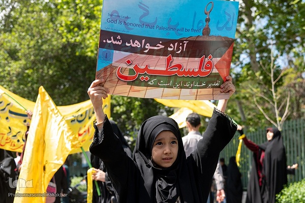 راهپیمایی روز قدس در کرج