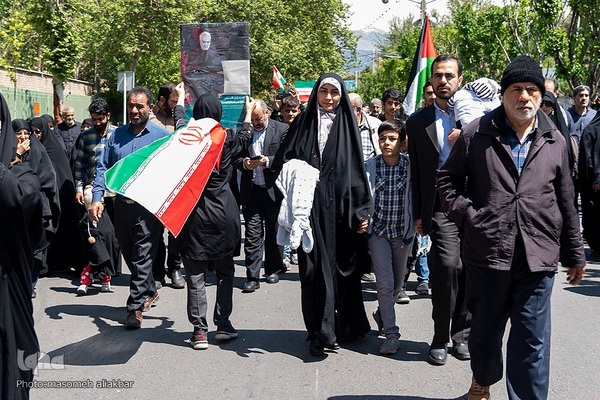 راهپیمایی روز قدس در کرج