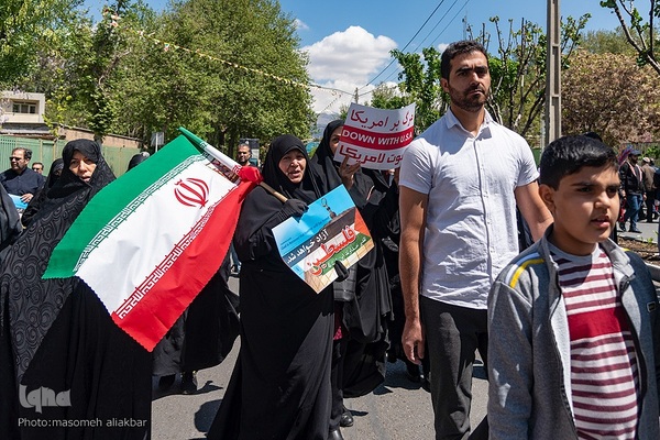 راهپیمایی روز قدس در کرج