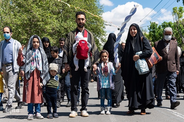 راهپیمایی روز قدس در کرج