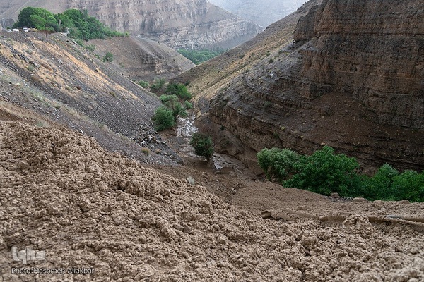 خسارات سیل در جاده چالوس‎‎