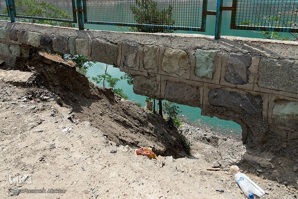 خسارات سیل در جاده چالوس‎‎