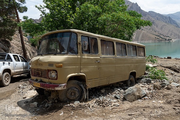 خسارات سیل در جاده چالوس‎‎