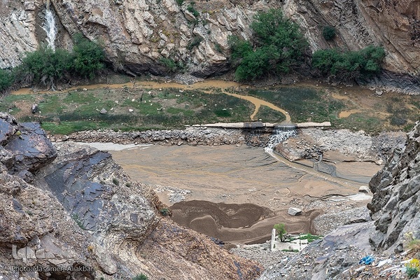 خسارات سیل در جاده چالوس‎‎