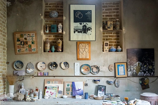 بازدید معاون صنایع دستی وزارت میراث فرهنگی از کارگاه‌های روستای گلستانک‎