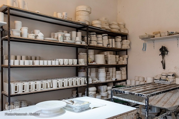 بازدید معاون صنایع دستی وزارت میراث فرهنگی از کارگاه‌های روستای گلستانک‎