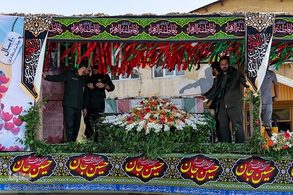 تشییع پیکر شهید عیسی شجاعی‎