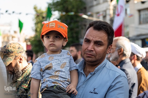 تشییع پیکر شهید عیسی شجاعی‎