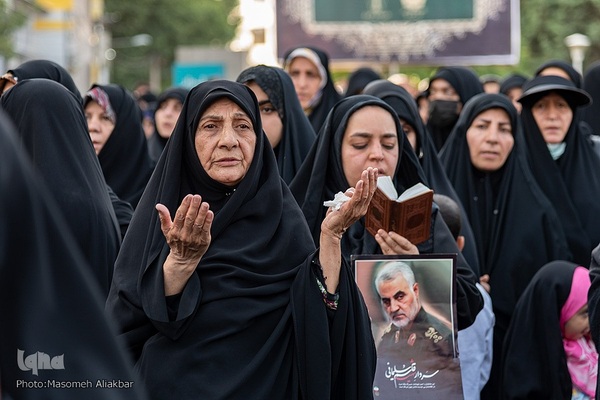 تشییع پیکر شهید عیسی شجاعی‎