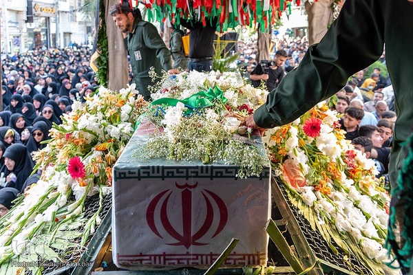 تشییع پیکر شهید عیسی شجاعی‎