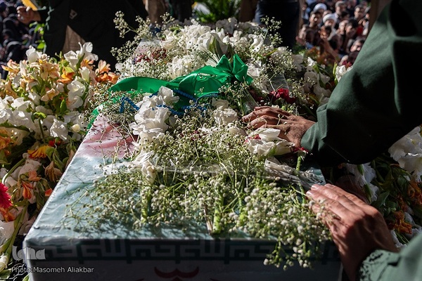 تشییع پیکر شهید عیسی شجاعی‎