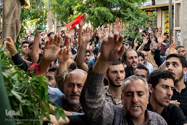 تشییع پیکر شهید عیسی شجاعی‎