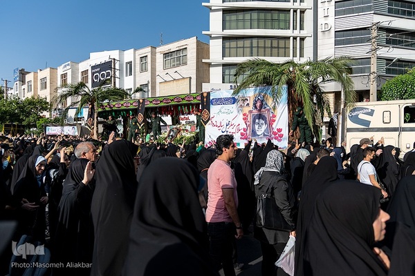 تشییع پیکر شهید عیسی شجاعی‎