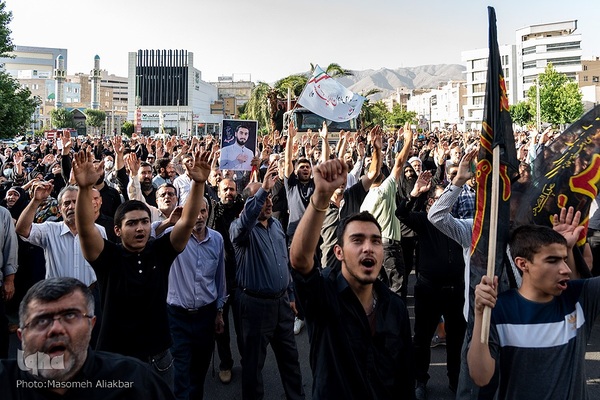 تشییع پیکر شهید عیسی شجاعی‎