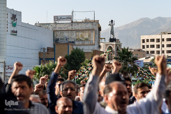 تشییع پیکر شهید عیسی شجاعی‎