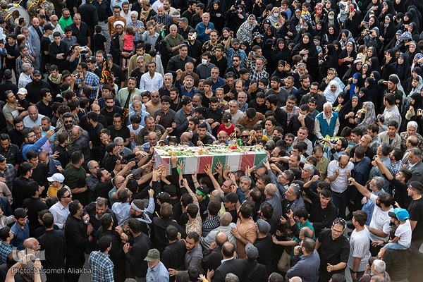 تشییع پیکر شهید عیسی شجاعی‎