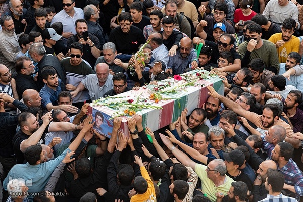 تشییع پیکر شهید عیسی شجاعی‎