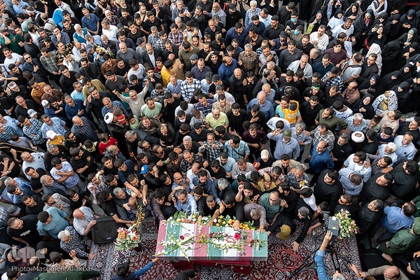 تشییع پیکر شهید عیسی شجاعی‎