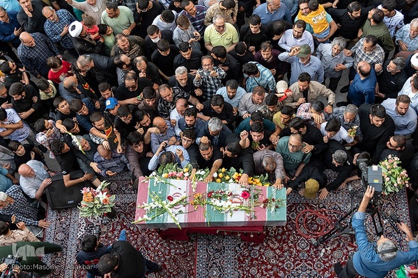 تشییع پیکر شهید عیسی شجاعی‎