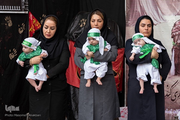 همایش شیرخوارگان حسینی در کرج