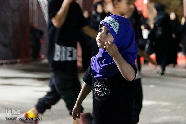 عزاداری شب سوم محرم در دانشگاه آزاد کرج