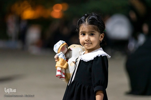 عزاداری شب سوم محرم در دانشگاه آزاد کرج