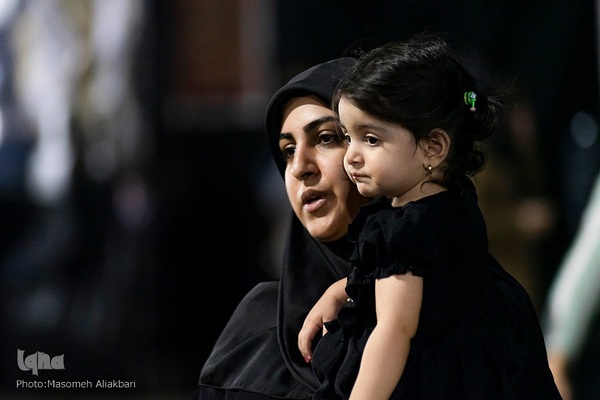 عزاداری شب سوم محرم در دانشگاه آزاد کرج