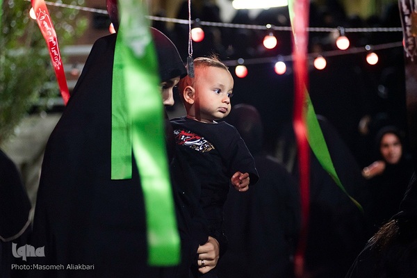 عزاداری شب سوم محرم در دانشگاه آزاد کرج