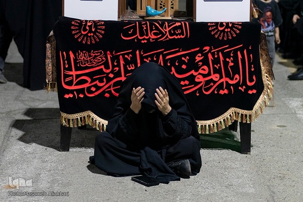 عزاداری شب سوم محرم در دانشگاه آزاد کرج