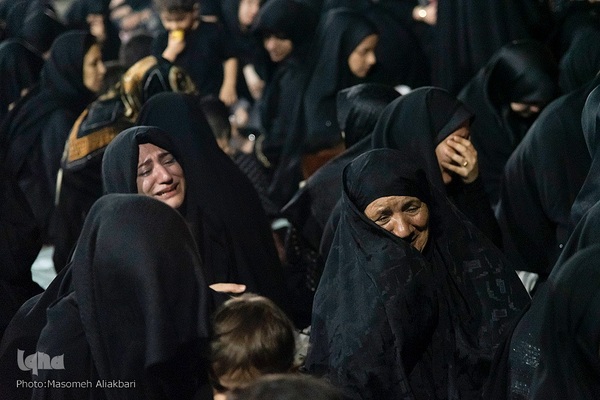 عزاداری شب سوم محرم در دانشگاه آزاد کرج