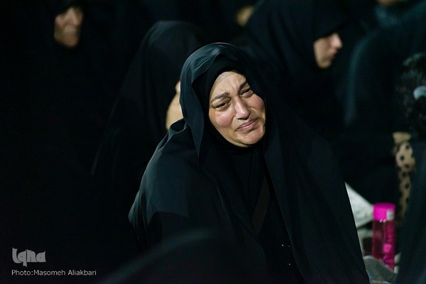 عزاداری شب سوم محرم در دانشگاه آزاد کرج