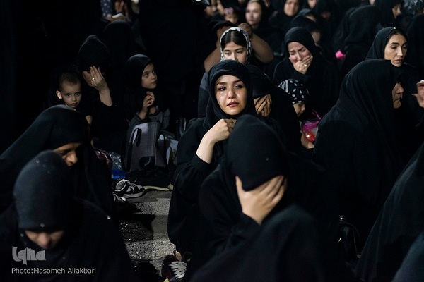 عزاداری شب سوم محرم در دانشگاه آزاد کرج